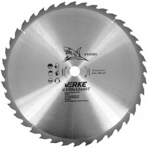 Tarcza Piła Widiowa Do Drewna 500 X 32mm 40t Widia