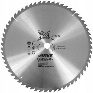Tarcza Piła Widiowa Do Drewna 500 X 32mm 60t Widia