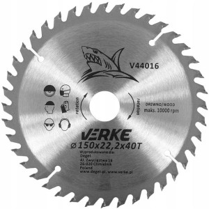 Tarcza Piła Widiowa Drewna 150 X 22,2 Mm 40t Widia