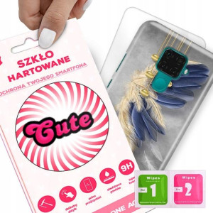 Etui + Szkło do HUAWEI MATE 30 LITE Modne Wzory