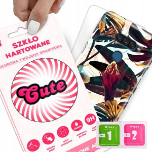Etui + Szkło do LG K50s Flower Kwiatowe Top Wzory