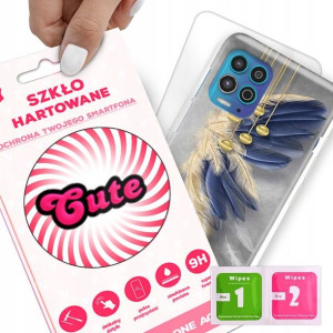 Etui + Szkło do MOTOROLA G100 Eleganckie Top Wzory