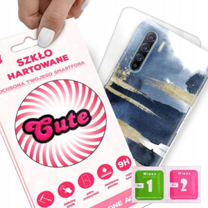 Etui + Szkło do OPPO RENO 3 Eleganckie Top Wzory
