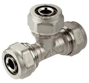 Trójnik SKRĘCANY do Pex ALL Pex 25x25x25 MOCNY