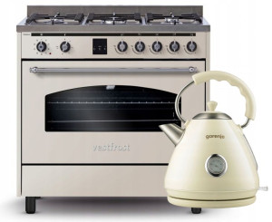 Vestfrost Kuchnia Retro Vc–993wnpbg + Gratis