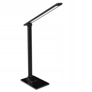 Lampka Biurkowa Led 6w Rgb Glass Base Black 44892
