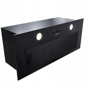 Okap Do Zabudowy Globalo Laizeno 70.1 Black Czarny