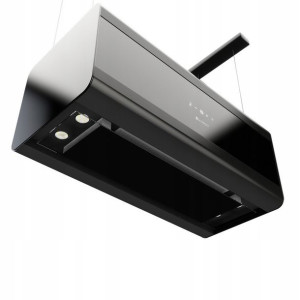 Okap Wyspowy Globalo Tudara 80.4 Black Czarny