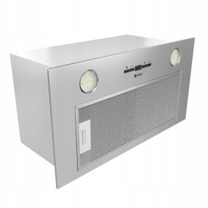 Okap Do Zabudowy Globalo Lofetti 60.2 Inox Srebrny