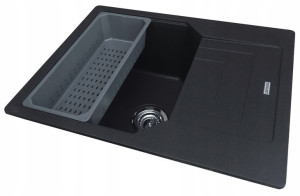 Zlewozmywak Granit Franke Urban Ubg 611-62 Onyx