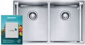 Franke Zlewozmywak stalowy BXX 220-34-34 + GRATIS