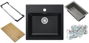 Zlewozmywak Franke Sid 610 Onyx + Gratis