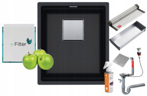 Zlewozmywak Franke Kng 110-37 Onyx + Gratisy