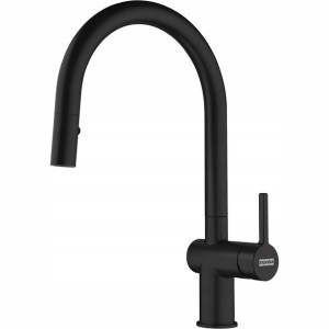 Bateria Franke Active J Pull-out Spray Czarny Mat