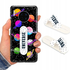 Etui + Uchwyt do HUAWEI MATE 30 PRO Piękne Wzory