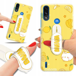 Etui + Uchwyt do MOTOROLA E7 POWER/E7i Modne Wzory
