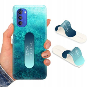 Etui + Uchwyt do MOTOROLA G51 5G Patterny Wzory