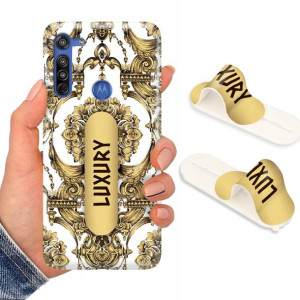 Etui + Uchwyt do MOTOROLA G8 Case Modne Top Wzory