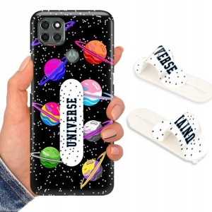 Etui + Uchwyt do MOTOROLA G9 POWER Piękne Wzory