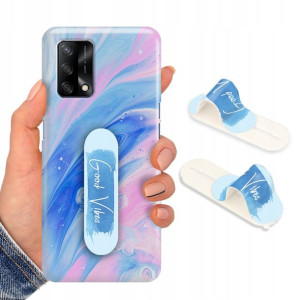 Etui + Uchwyt do OPPO A74 4G Obudowa Case Wzory