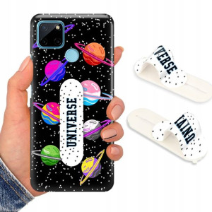 Etui + Uchwyt do REALME C25Y Case Piękne Top Wzory