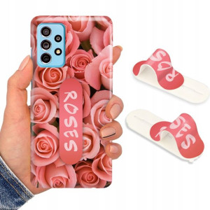 Etui + Uchwyt do SAMSUNG A73 5G Piękne TOP Wzory
