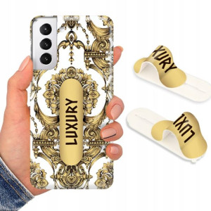 Etui + Uchwyt do SAMSUNG S21 PLUS Case Modne Wzory