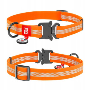 MOCNA obroża WODOODPORNA odblask XL (35-58cm)