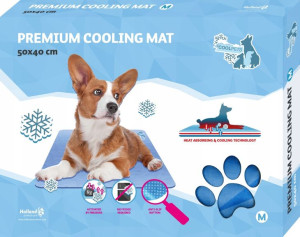 PREMIUM Mata CHŁODZĄCA dla psa na LATO UPAŁ M50x40