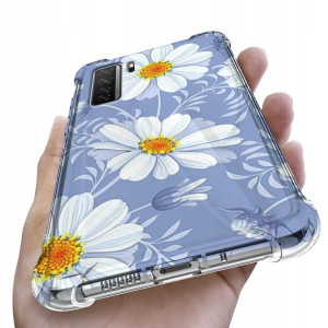 Etui Antishock do HUAWEI NOVA 7 SE Kwiaty Wzory