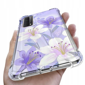 Etui Antishock do HUAWEI P SMART 2021 Kwiaty Wzory