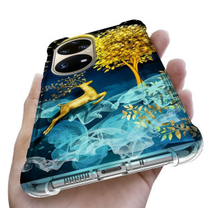 Etui Antishock do HUAWEI P50 PRO Eleganckie Wzory