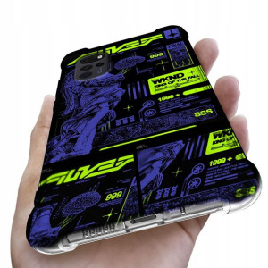 Etui Antishock do MOTOROLA G22 4G Case Neon Wzory