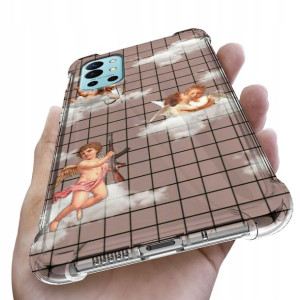 Etui Antishock do ONEPLUS 9R Case Aniołki Wzory