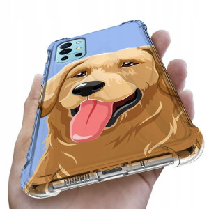 Etui Antishock do ONEPLUS 9R Pieski Kotki Wzory