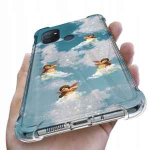Etui Antishock do ONEPLUS NORD N100 Aniołki Wzory
