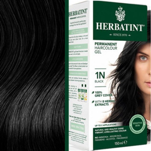 Farba bez amoniaku Herbatint 1N Czarny 150ml