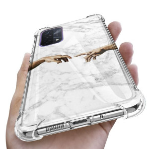 Etui Antishock do OPPO A93 5G Case Aniołki Wzory