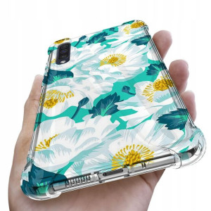 Etui Antishock do SAMSUNG A30S Kwiaty Flower Wzory
