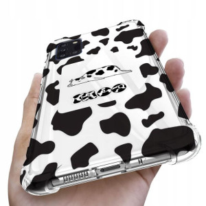 Etui Antishock do SAMSUNG A31 Case KRÓWKA Wzory