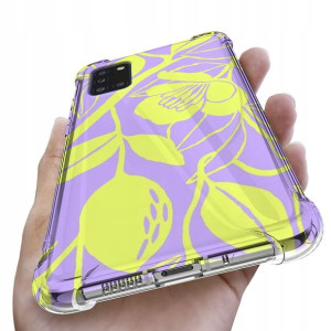 Etui Antishock do SAMSUNG A31 Kwiaty Flower Wzory