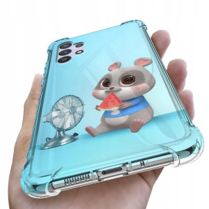 Etui ANTISHOCK do SAMSUNG A32 4G Case Chibi Wzory