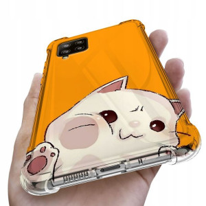 Etui Antishock do SAMSUNG A42 5G Top Kotki Wzory