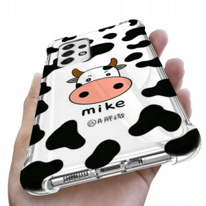 Etui Antishock do SAMSUNG A53 5G Case Krówka Wzory