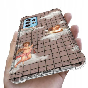 Etui Antishock do SAMSUNG A73 5G Aniołki Wzory