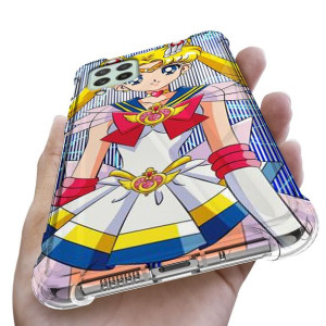 Etui Antishock do SAMSUNG M32 4G Case ANIME Wzory