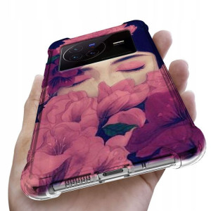 Etui Antishock do VIVO X80 Aesthetic Pattern Wzory