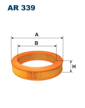 Filtr powietrza FILTRON AR339 C3082