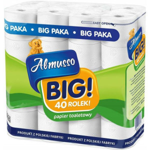Papier Toaletowy Almusso Big 3 Warstwy 40 Rolek
