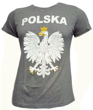 Koszulka Sportowa Damska Polska Fan